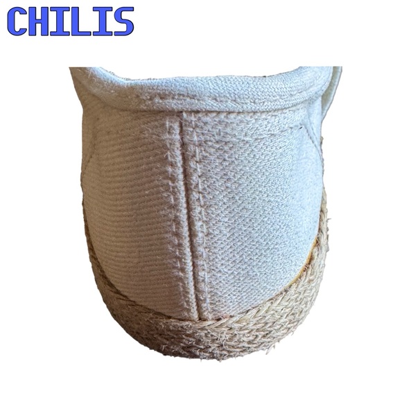 Chilis Espadrille Canvas Sneakers - Size 7M - Picture 2 of 3